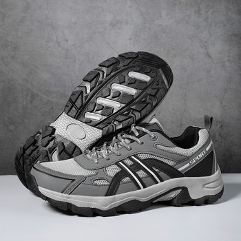 2024 μοντέρνα νέα παπούτσια πεζοπορίας δικτυωτών μεγάλων διαστάσεων Υπαίθρια, καθημερινά αθλητικά παπούτσια εκτός δρόμου Αναπνεύσιμα, αντιολισθητικά παπούτσια πεζοπορίας