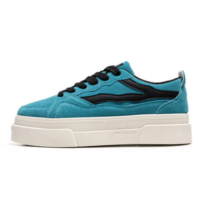 Nove modne plave muške ljetne tenisice Prozračne cipele s platformom za povećanje visine Muške ravne ležerne tenisice Muške košare Hommes