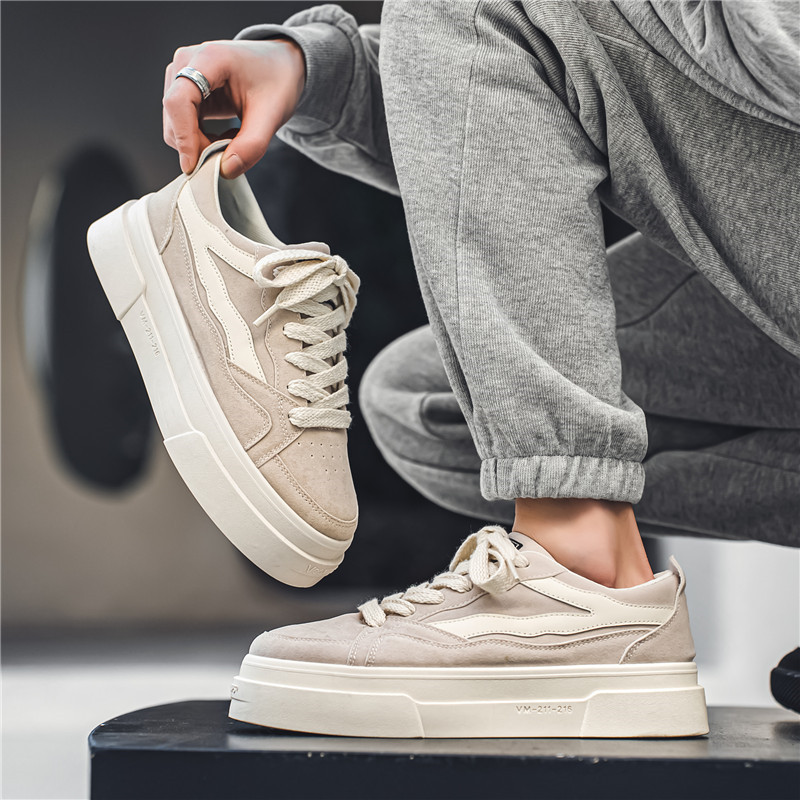 Nove modne plave muške ljetne tenisice Prozračne cipele s platformom za povećanje visine Muške ravne ležerne tenisice Muške košare Hommes