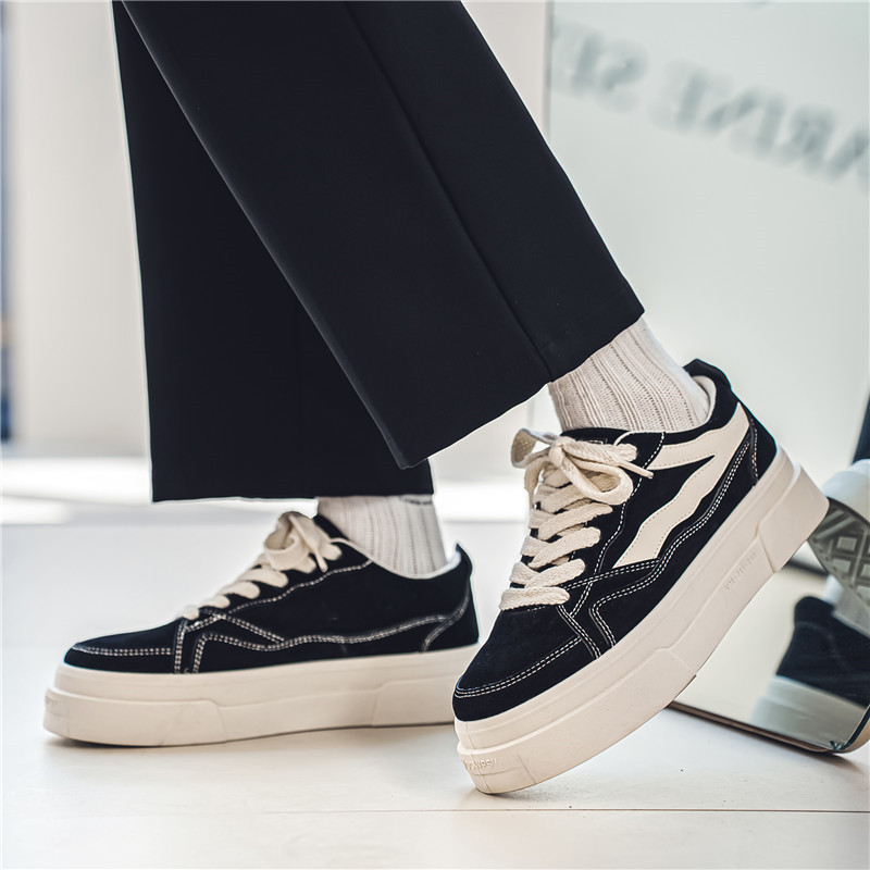 Nove modne plave muške ljetne tenisice Prozračne cipele s platformom za povećanje visine Muške ravne ležerne tenisice Muške košare Hommes