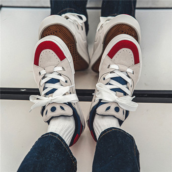 2023 Άνοιξη Φθινόπωρο Νέα Μπλε Ανδρικά Παπούτσια Skateboard Άνετα Casual Παπούτσια για Ζευγάρι Κομψά Γυναικεία Flat Sneakers zapatos hombre