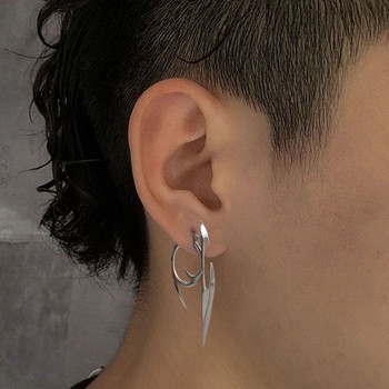 Cyberpunk Personality Design Κρεμαστά αυτιών σε σχήμα βελάκια Γοτθικά σκουλαρίκια Hip Hop Eardrop Unisex Κοσμήματα Αξεσουάρ Δώρο