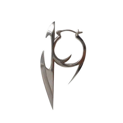 Küberpunki isiksusdisain noolemängu kujuga kõrvaripatsid gooti kõrvarõngad hip-hop kõrvatropid Unisex ehted aksessuaarid kingitus