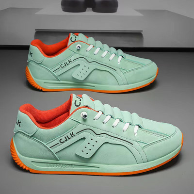 Meeste 2024. aasta kevad- ja sügishooaeg Uued vabaajaspordijalatsid Tänavavärvilised paksu tallaga meeste moelauakingad meeste tossud