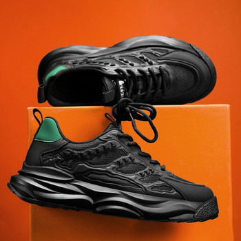Мъжки маратонки 2024 Модни качествени ежедневни обувки за мъже Удобни дишащи обувки за бягане Обувки за тенис на платформа Zapatillas Hombre
