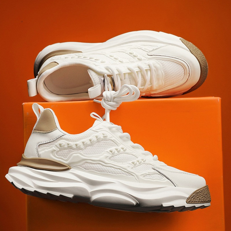 Vīriešu kedas 2024. g. modes kvalitatīvi ikdienas apavi vīriešiem, ērti elpojoši skriešanas apavi Platformas tenisa apavi Zapatillas Hombre