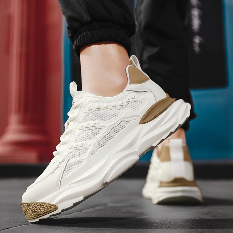 Vīriešu kedas 2024. g. modes kvalitatīvi ikdienas apavi vīriešiem, ērti elpojoši skriešanas apavi Platformas tenisa apavi Zapatillas Hombre