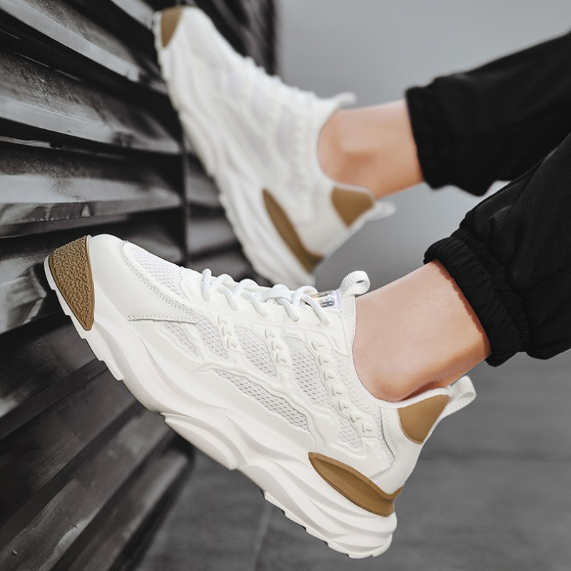 Vīriešu kedas 2024. g. modes kvalitatīvi ikdienas apavi vīriešiem, ērti elpojoši skriešanas apavi Platformas tenisa apavi Zapatillas Hombre