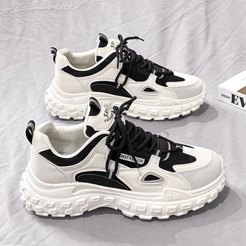 Мъжки маратонки 2024 Модни висококачествени ежедневни спортни обувки за мъже Неплъзгащи се обувки на платформа Мъжки обувки кроссовки мужские