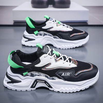 Casual αθλητικά παπούτσια Ανδρικά παπούτσια 2024 Designer Trend Breathable Running Shoes Man Lace Up Platform Ανδρικά αθλητικά παπούτσια Trainers Zapatos