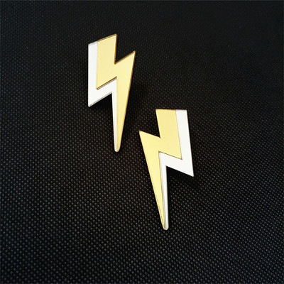 KUGUYS Glitter Lightning akrüülist kõrvarõngad naistele Mitmevärvilised ehted peegel Trendikas mood suveklassika aksessuaarid