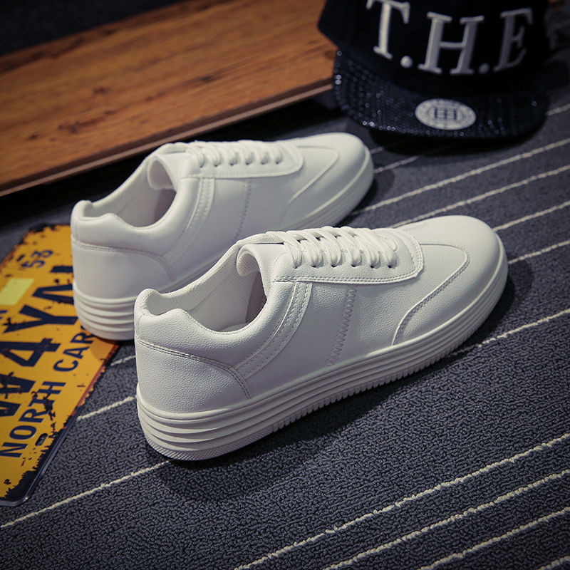 Meeste kingad, spordijalatsid, 2024, uued kevad/suvised valged moodsad meeste lauajalatsid, mugavad ja kulumiskindlad kingad