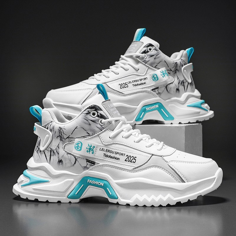 Vīriešu apavi kedas Modes elpojošas platformas skriešanas apavi Tīkla sporta viegls unisex vīriešu ikdienas vulkanizētas vīriešu apavi