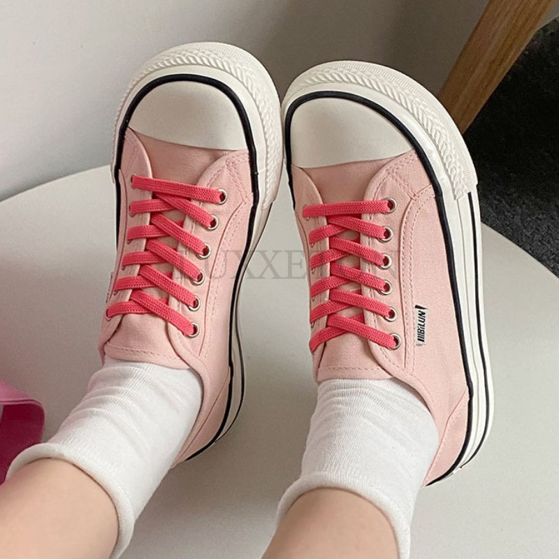 Sieviešu raksta audekla kedas Sieviešu ikdienas apavi Meitenes Vīriešu kedas Sieviešu apavi Plakanas šņorējamas Zapatillas Mujer Chaussure Femme