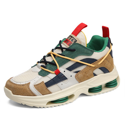 2024. g. Vīriešu kedas Ikdienas sporta apavi Skriešanas kedas Elpojošas Modes Sporta Apavi Plakani Tenis Vīriešu Zapatillas Hombre