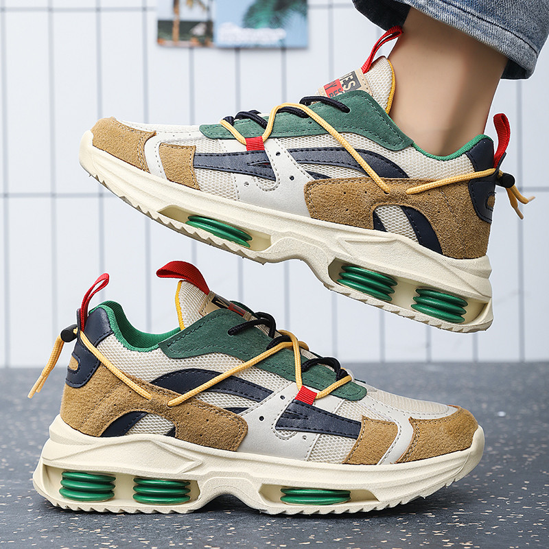 2024. g. Vīriešu kedas Ikdienas sporta apavi Skriešanas kedas Elpojošas Modes Sporta Apavi Plakani Tenis Vīriešu Zapatillas Hombre