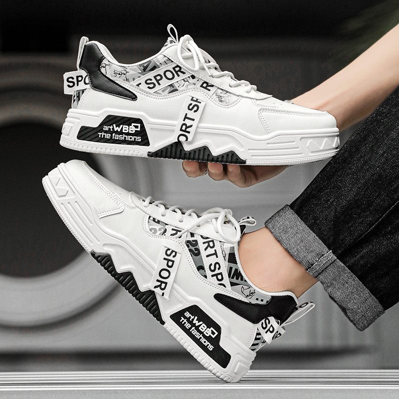 Ανδρικά casual αθλητικά παπούτσια 2024 φθινόπωρο Μποτάκια με χοντρή πλατφόρμα στον αστράγαλο Ανδρικά αθλητικά παπούτσια που αναπνέουν με φερμουάρ