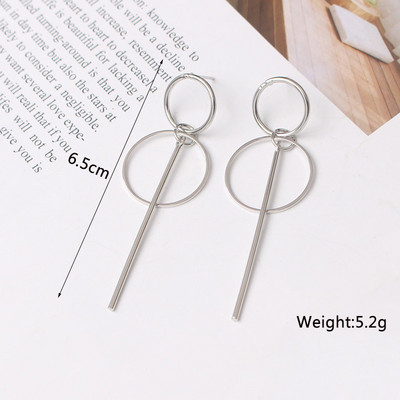 New Personality Metal Drop σκουλαρίκια για γυναίκες Ακανόνιστο υπερβολικό χρυσό χρώμα Γεωμετρικά κούφια σκουλαρίκια πεταλούδα pendientes