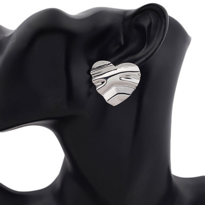 New Personality Metal Drop σκουλαρίκια για γυναίκες Ακανόνιστο υπερβολικό χρυσό χρώμα Γεωμετρικά κούφια σκουλαρίκια πεταλούδα pendientes