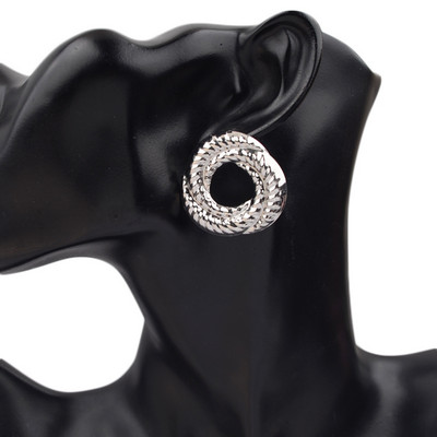 New Personality Metal Drop σκουλαρίκια για γυναίκες Ακανόνιστο υπερβολικό χρυσό χρώμα Γεωμετρικά κούφια σκουλαρίκια πεταλούδα pendientes