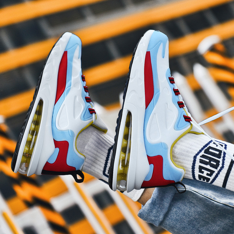 Επώνυμα ανδρικά αθλητικά παπούτσια Ανδρικά παπούτσια με αναπνεύσιμο διχτυωτό πλέγμα Ανδρικά παπούτσια μόδας για ενήλικες Ανδρικά ελαφριά παπούτσια μπάσκετ Παπούτσια για τρέξιμο με μαξιλάρι αέρα