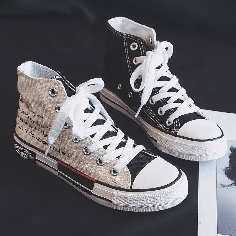 Γυναικεία μαθήτρια καθημερινά παπούτσια για τρέξιμο Σχεδιαστής μόδας Νεανικά γυναικεία πάνινα παπούτσια Γυναικεία παπούτσια από καουτσούκ καμβά Γυναικεία επίπεδη αθλητικά παπούτσια