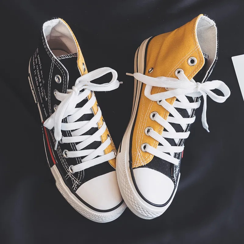 Γυναικεία μαθήτρια καθημερινά παπούτσια για τρέξιμο Σχεδιαστής μόδας Νεανικά γυναικεία πάνινα παπούτσια Γυναικεία παπούτσια από καουτσούκ καμβά Γυναικεία επίπεδη αθλητικά παπούτσια