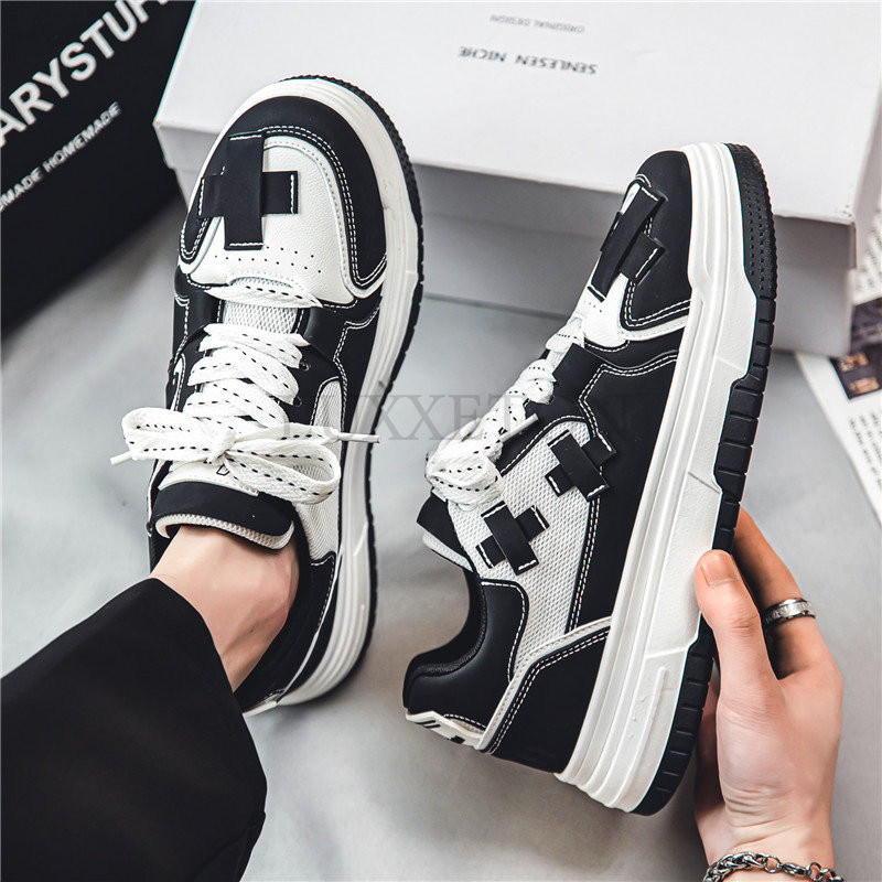 Ανδρικά αθλητικά παπούτσια Αθλητικά παπούτσια Casual Fashion Highten Πλατφόρμα Αθλητικά Ανδρικά παπούτσια για περπάτημα Αναπνεύσιμα παπούτσια για skateboard για την άνοιξη