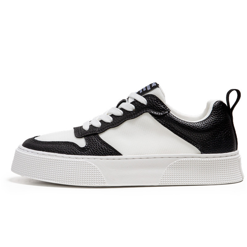 Vīriešu apavi Vasaras elpojoša sieta mīksta zole Mazi balti apavi Tendences pieaugums Sports Ikdienas galda apavi vīriešiem