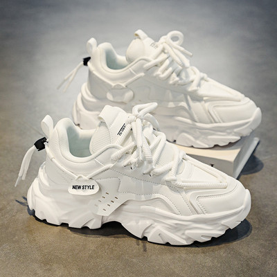 Νέα κορεάτικη εκδοχή ανδρικών μοντέρνων και άνετων αθλητικών παπουτσιών με χοντρή σόλα casual μοντέρνα ρετρό παπούτσια για τρέξιμο