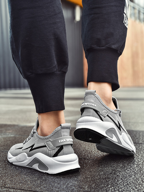 Platvormiga tossud meestele Vulkaniseeritud jalanõud lõuend hingav mood kõndimine sport jooksmine õues reisimine fitness meeste tennis