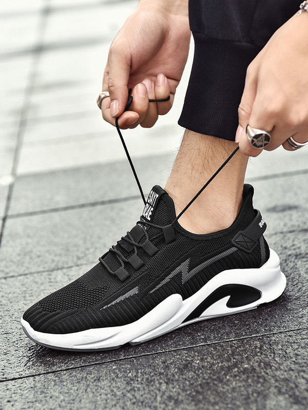 Platvormiga tossud meestele Vulkaniseeritud jalanõud lõuend hingav mood kõndimine sport jooksmine õues reisimine fitness meeste tennis