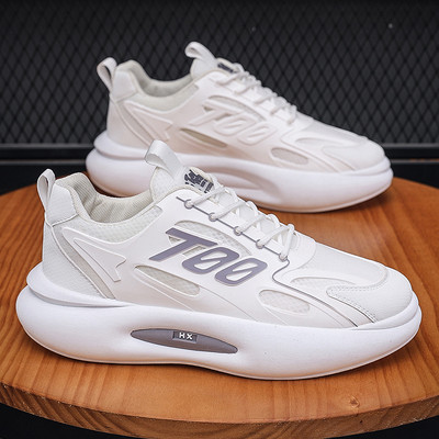 2024. aasta kevadsügis meeste uued hingavad ja mitmekülgsed vabaajajalatsid Kerged ja mugavad õpilaste jooksu- ja spordijalatsid