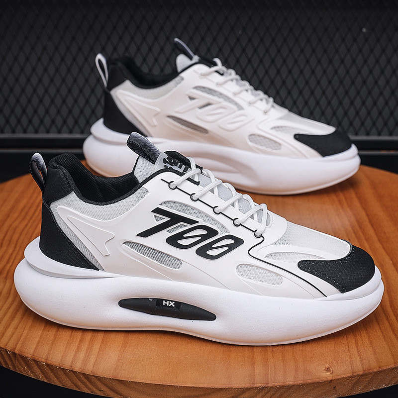 2024. aasta kevadsügis meeste uued hingavad ja mitmekülgsed vabaajajalatsid Kerged ja mugavad õpilaste jooksu- ja spordijalatsid