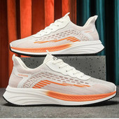 2023 m. nauji vyriški laisvalaikio batai, tinkliniai, kvėpuojantys, patogūs sportiniai neslystantys bėgimo teniso elastiniai vyriški batai