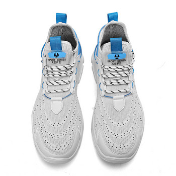 Νέα ανδρικά παπούτσια για τρέξιμο αναπνεύσιμα αθλητικά παπούτσια εξωτερικού χώρου Ελαφρύ χοντρό για γυναίκες Άνετα αθλητικά παπούτσια προπόνησης X2206