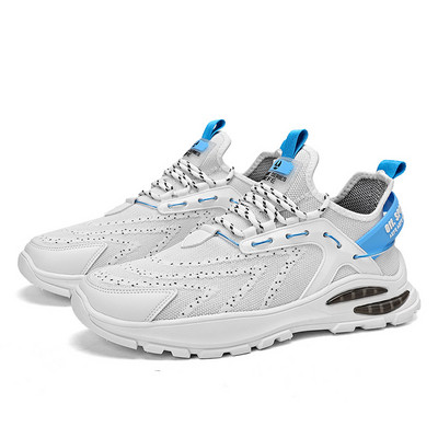 Нови мъжки маратонки за бягане, дишащи спортни обувки на открито, леки, плътни за жени, удобни спортни тренировъчни обувки X2206
