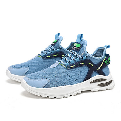 Uued meeste jooksujalatsid hingavad välisspordijalatsid Kerged paksud naistele Mugavad spordijalatsid X2206