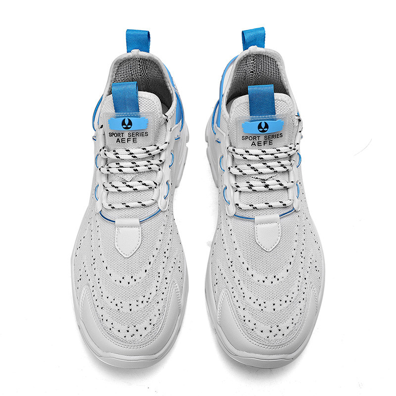 Uued meeste jooksujalatsid hingavad välisspordijalatsid Kerged paksud naistele Mugavad spordijalatsid X2206