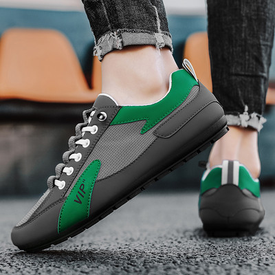 2023 New Men Casual Sneakers Breathable PU Άνετα Ανοιξιάτικα, Φθινοπωρινά παπούτσια για περπάτημα Ανδρικά παπούτσια για περπάτημα σε καμβά αναψυχής