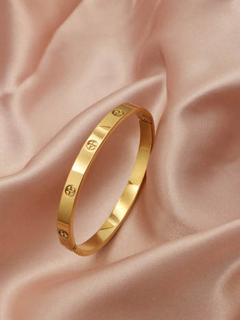Μοντέρνο σετ αγάπης 4 τμχ από ανοξείδωτο ατσάλι για γυναίκες Ανδρικά σκουλαρίκια κολιέ σετ δαχτυλιδιών πολυτελείας επώνυμα βραχιόλια σετ κοσμημάτων γάμου
