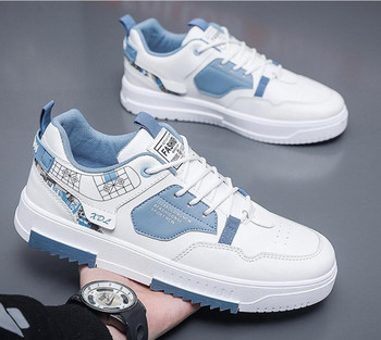2024 Fashion Men Casual Platform Sneakes LaceUp Trainers Student Sneakes Ανδρικά βουλκανιζέ παπούτσια Αθλητικά παπούτσια τένις Zapatillas Hombre