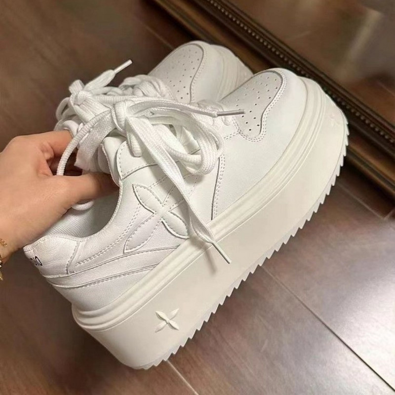 SIEVIEŠU kedas ar biezu apakšu, paaugstinātu, īpaši vieglu, neslīdošu, nodilumizturīgu, ērtu maizi ikdienas sporta apavi Vulkanizēti apavi