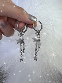 Νέα Y2K ακανόνιστα σκουλαρίκια πενταγράμμου Γυναικεία Sweet Cool Hottie Ρυθμιζόμενο σκουλαρίκι με φούντα Δώρα για πάρτι