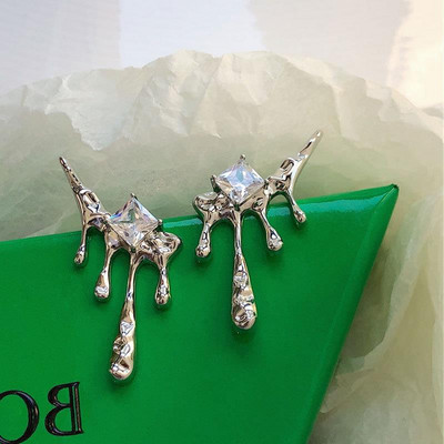 Νέα Y2K ακανόνιστα σκουλαρίκια πενταγράμμου Γυναικεία Sweet Cool Hottie Ρυθμιζόμενο σκουλαρίκι με φούντα Δώρα για πάρτι