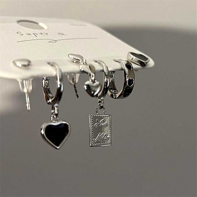 1 vnt., 2021 m. karštas išpardavimas, dviejų skylučių veriantys auskarai moterims Briliantinio krištolo cirkonio 2 metalo spalvos grandinėlės auskarai vakarėlio papuošalai