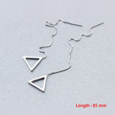 Lihtsas stiilis karbikett Tutt rippuvad kõrvarõngad naistele Pikad rippuvad kõrvarõngad augustamisjoonega Aksessuaarid Peenikesed mini trendikad kõrvaehted