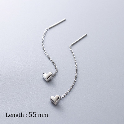 Lihtsas stiilis karbikett Tutt rippuvad kõrvarõngad naistele Pikad rippuvad kõrvarõngad augustamisjoonega Aksessuaarid Peenikesed mini trendikad kõrvaehted