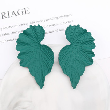 Πράσινο Χρώμα Καρδιά Σκουλαρίκια λουλούδι σταγόνας για Γυναικεία πέταλα Στρογγυλή πεταλούδα Μεταλλικό Brincos Wedding Party Κοσμήματα φίλη Δώρο