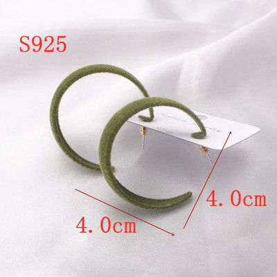 Πράσινο Χρώμα Καρδιά Σκουλαρίκια λουλούδι σταγόνας για Γυναικεία πέταλα Στρογγυλή πεταλούδα Μεταλλικό Brincos Wedding Party Κοσμήματα φίλη Δώρο